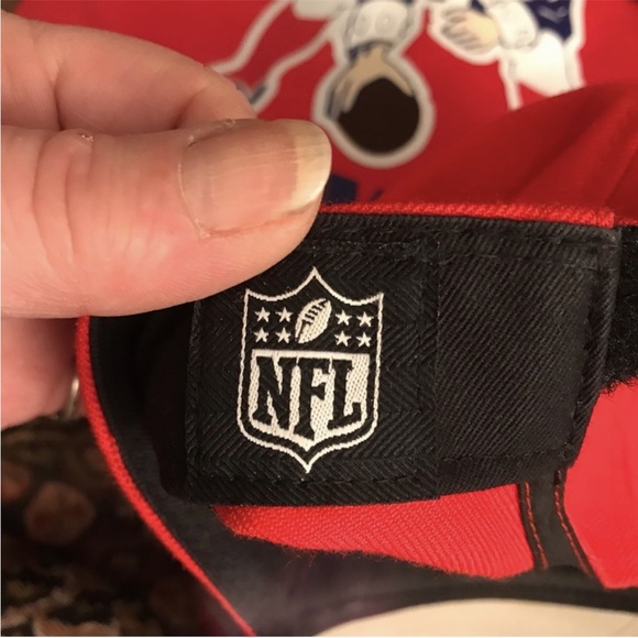 NFL New England Patriots Red retro baseball cap 47 brand, adjustable - Picture 4 of 13
